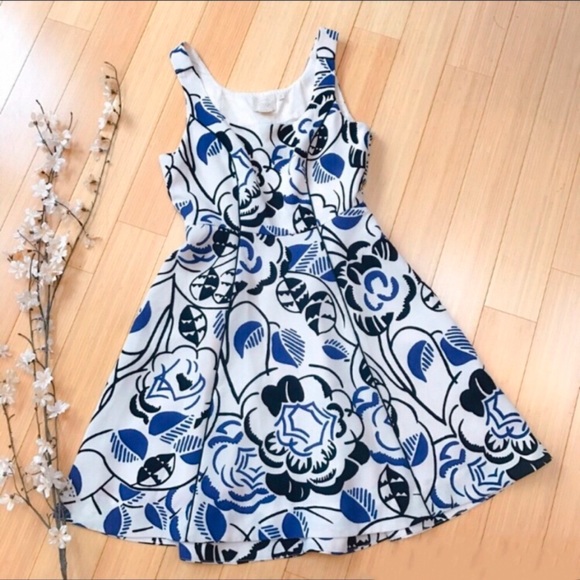 Anthropologie Dresses & Skirts - Anthropologie “Ink Set Blooms” dress, 4.
